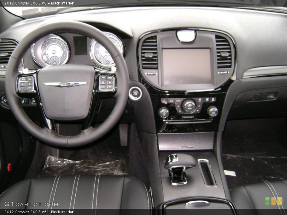 Black Interior Dashboard for the 2012 Chrysler 300 S V6 #62074097