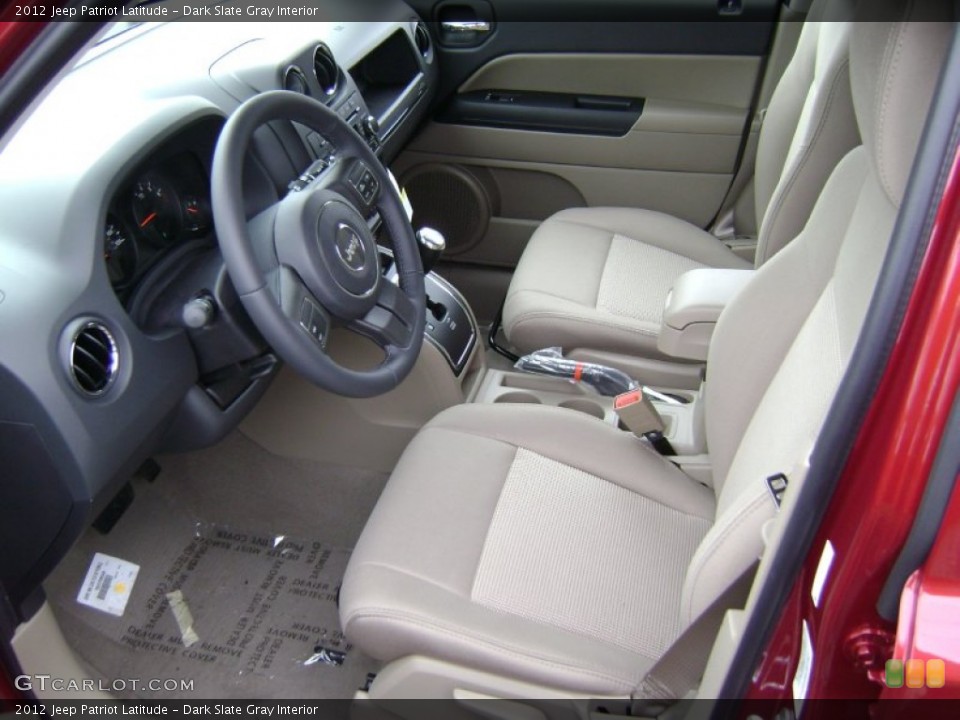 Dark Slate Gray Interior Photo for the 2012 Jeep Patriot Latitude #62074226