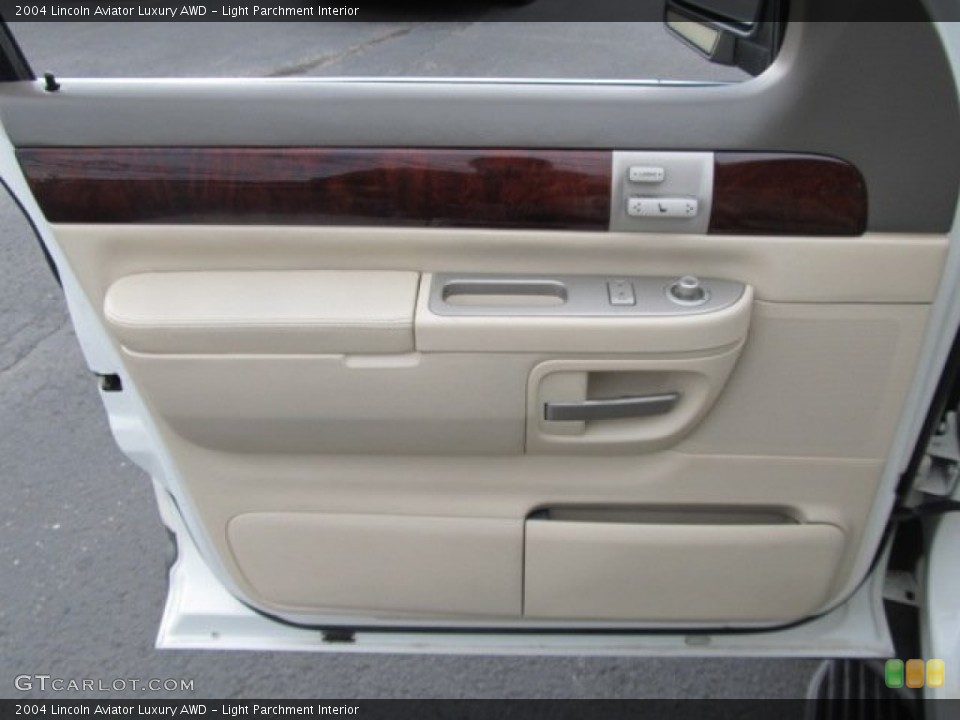 Light Parchment Interior Door Panel for the 2004 Lincoln Aviator Luxury AWD #62080850