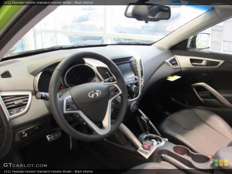 Black Interior Photo for the 2012 Hyundai Veloster  #62081012
