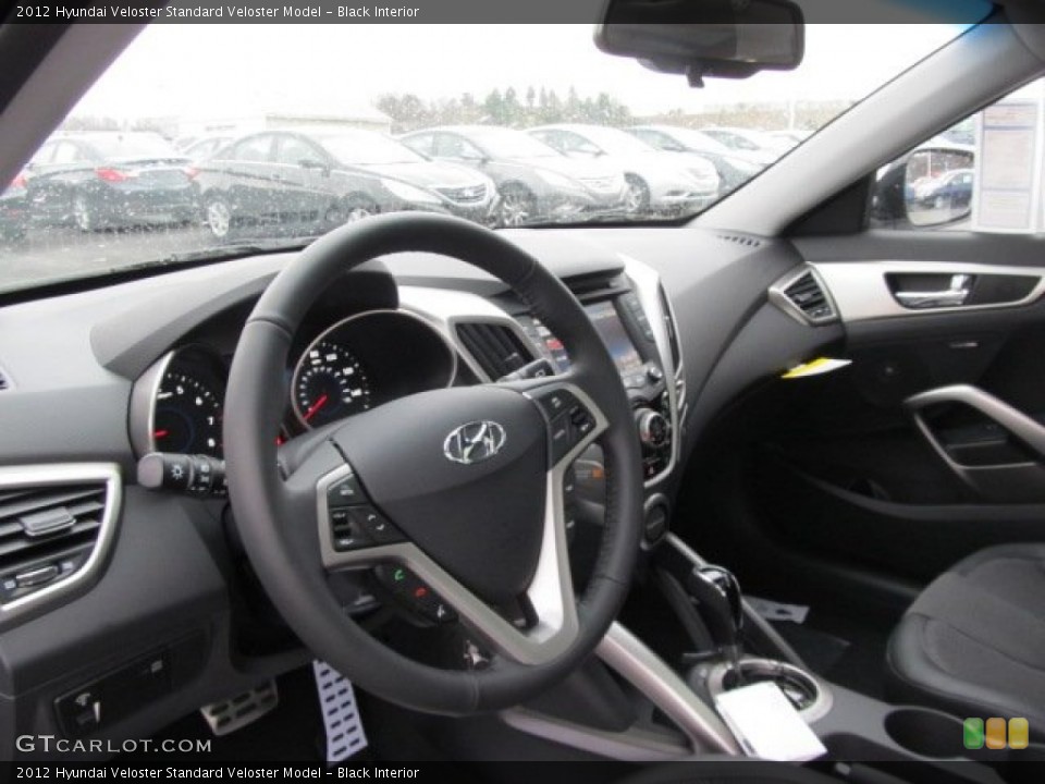 Black Interior Photo for the 2012 Hyundai Veloster  #62081093