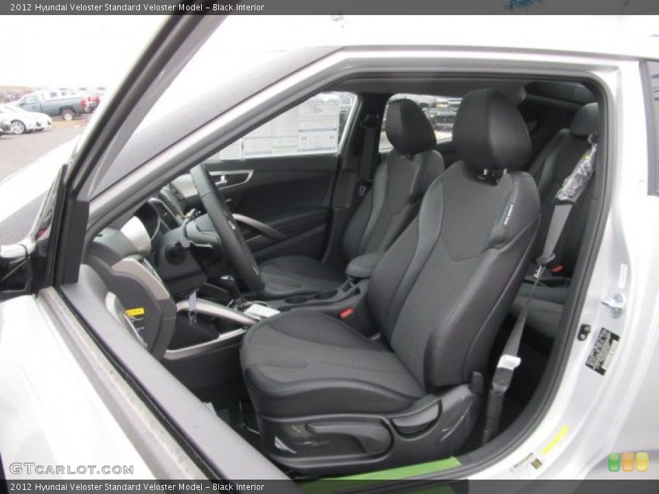 Black Interior Photo for the 2012 Hyundai Veloster  #62081102