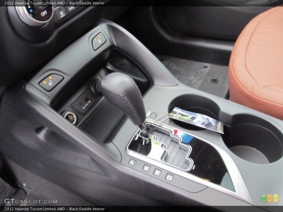 Black/Saddle Interior Transmission for the 2012 Hyundai Tucson Limited AWD #62081570