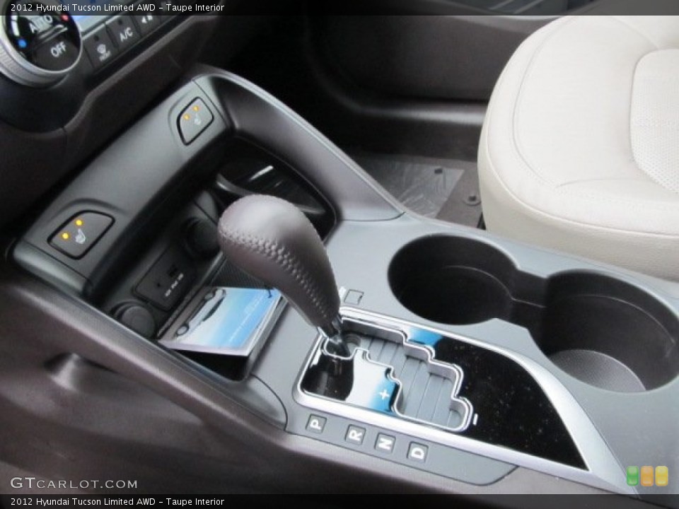 Taupe Interior Transmission for the 2012 Hyundai Tucson Limited AWD #62081843