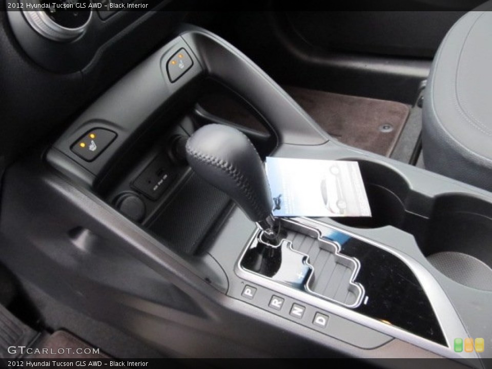 Black Interior Transmission for the 2012 Hyundai Tucson GLS AWD #62082303