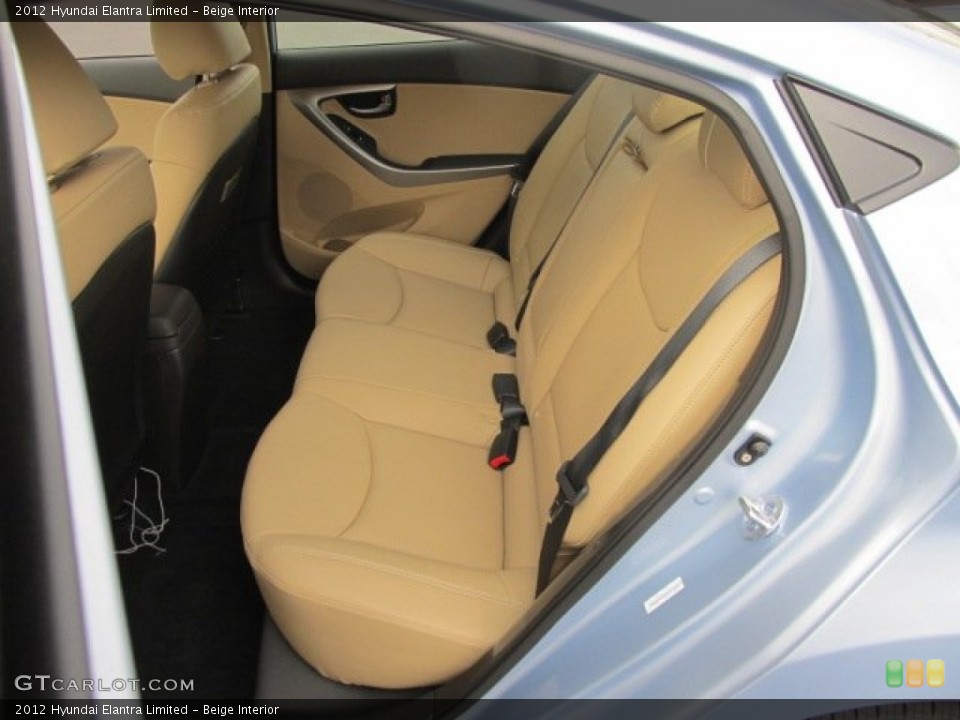Beige Interior Photo for the 2012 Hyundai Elantra Limited #62082690
