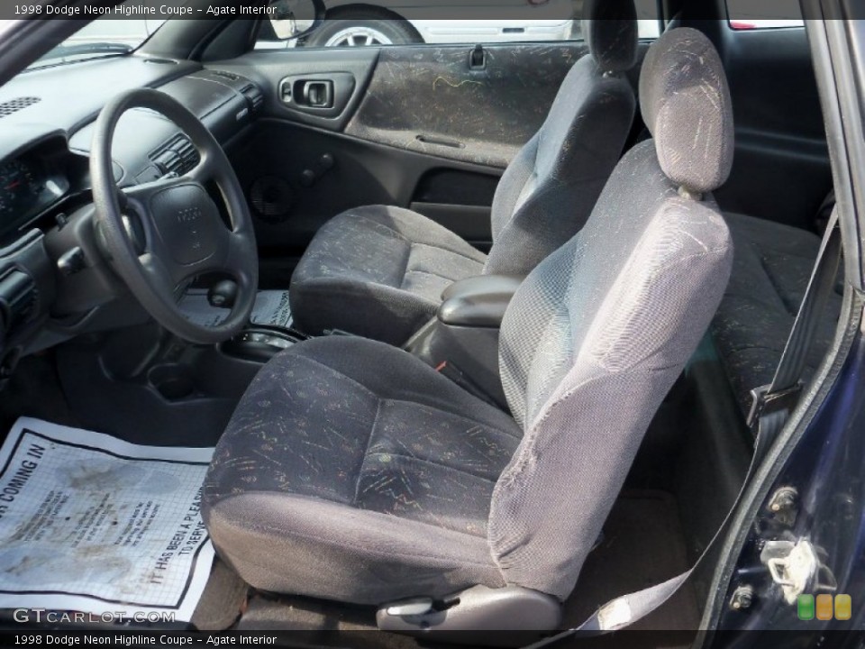 Agate Interior Photo for the 1998 Dodge Neon Highline Coupe #62083656