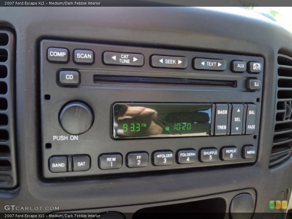 Medium/Dark Pebble Interior Audio System for the 2007 Ford Escape XLS #62092554