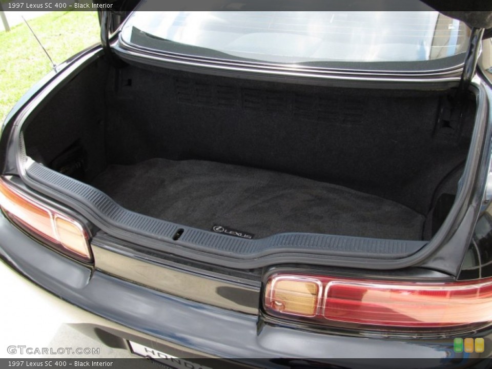 Black Interior Trunk for the 1997 Lexus SC 400 #62099042
