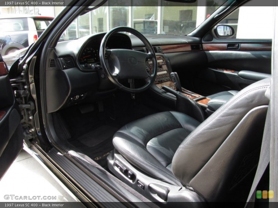 Black Interior Photo for the 1997 Lexus SC 400 #62099049