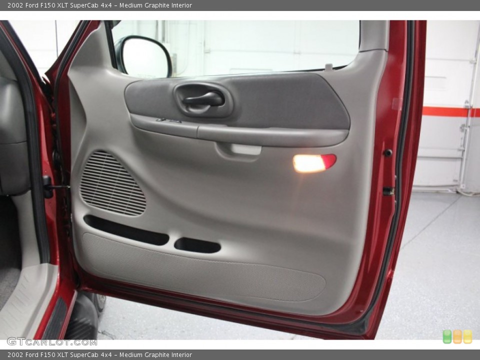 Medium Graphite Interior Door Panel for the 2002 Ford F150 XLT SuperCab 4x4 #62099676