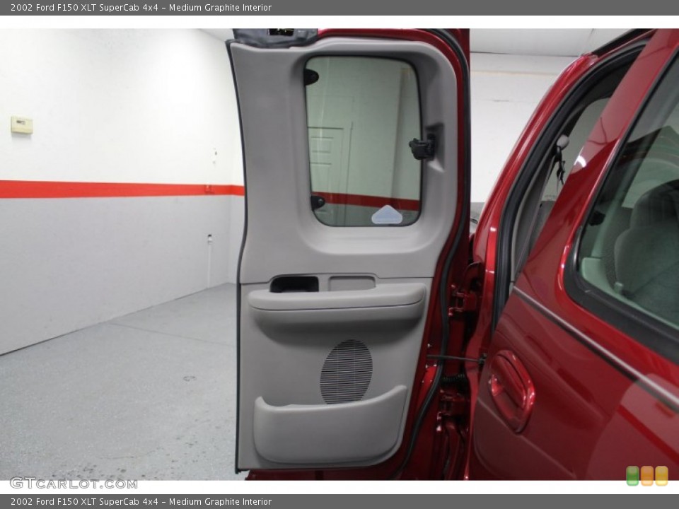 Medium Graphite Interior Door Panel for the 2002 Ford F150 XLT SuperCab 4x4 #62099720