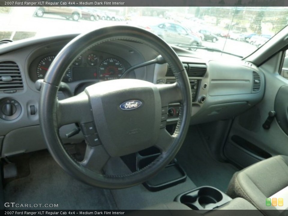 Medium Dark Flint Interior Dashboard for the 2007 Ford Ranger XLT Regular Cab 4x4 #62100910