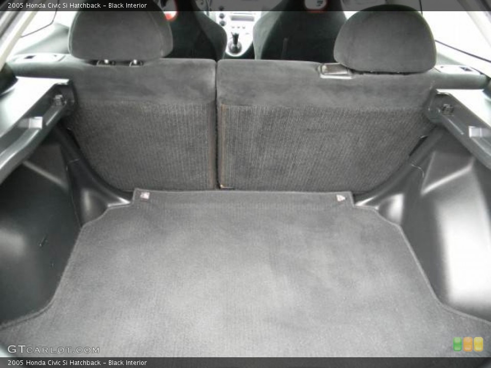 Black Interior Trunk for the 2005 Honda Civic Si Hatchback #62107379