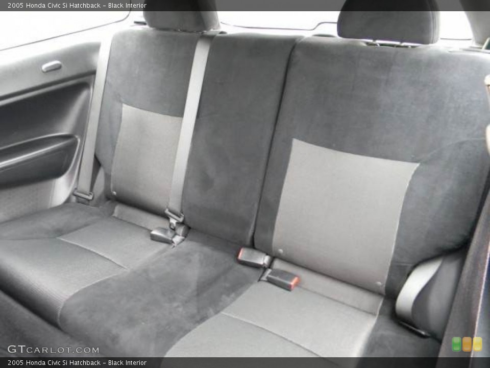 Black Interior Photo for the 2005 Honda Civic Si Hatchback #62107400