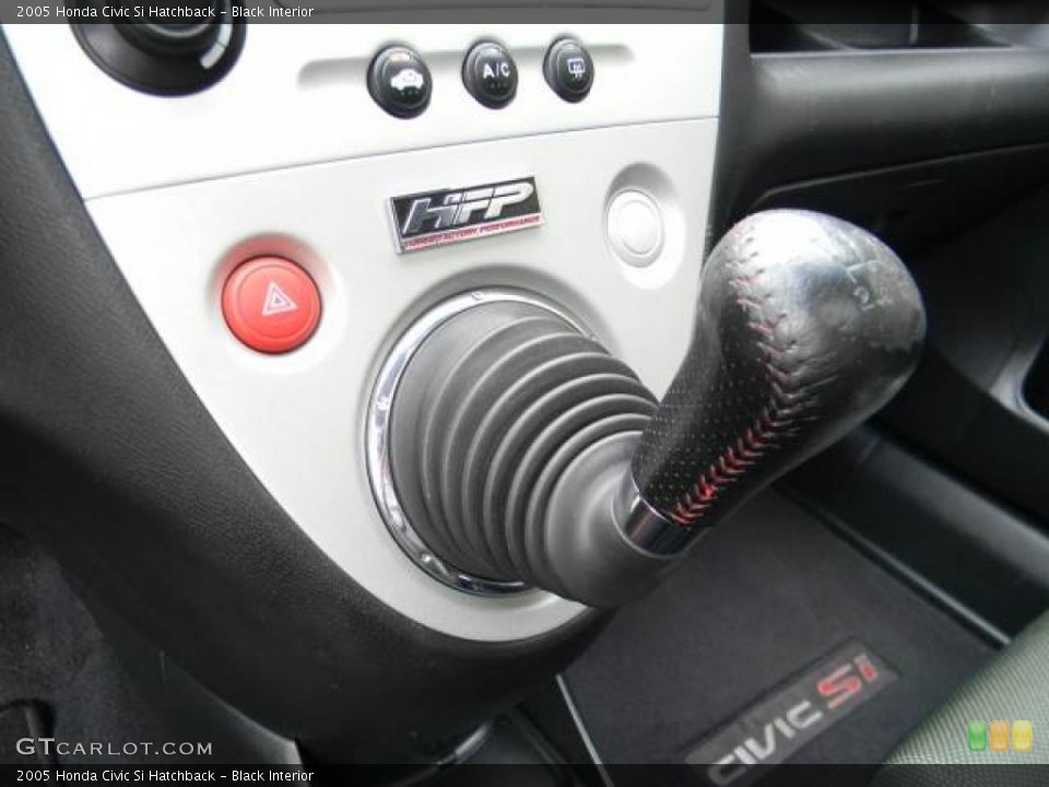 Black Interior Transmission for the 2005 Honda Civic Si Hatchback #62107478