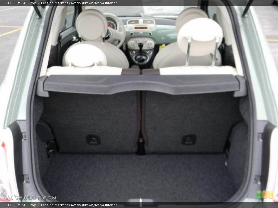 Tessuto Marrone/Avorio (Brown/Ivory) Interior Trunk for the 2012 Fiat 500 Pop #62108267