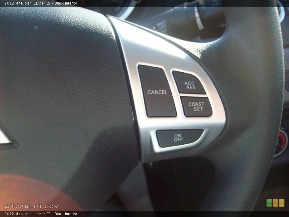 Black Interior Controls for the 2012 Mitsubishi Lancer ES #62110931