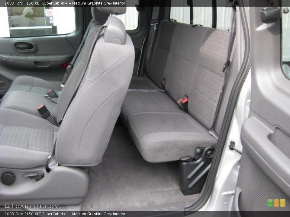 Medium Graphite Grey Interior Photo for the 2003 Ford F150 XLT SuperCab 4x4 #62113254