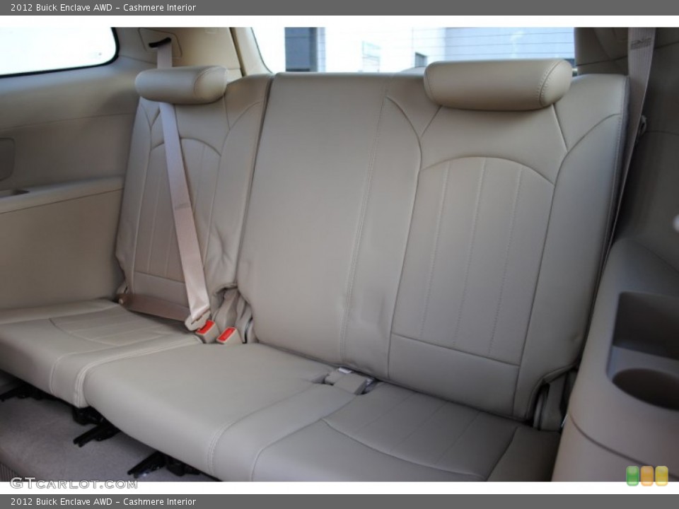 Cashmere Interior Rear Seat for the 2012 Buick Enclave AWD #62115530