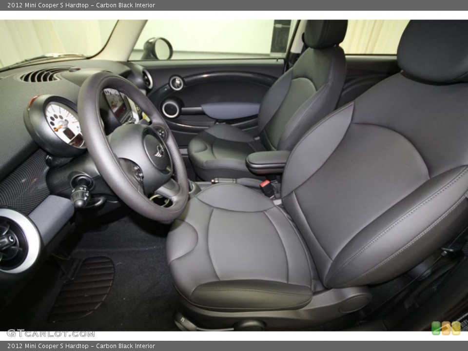 Carbon Black Interior Photo for the 2012 Mini Cooper S Hardtop #62117615
