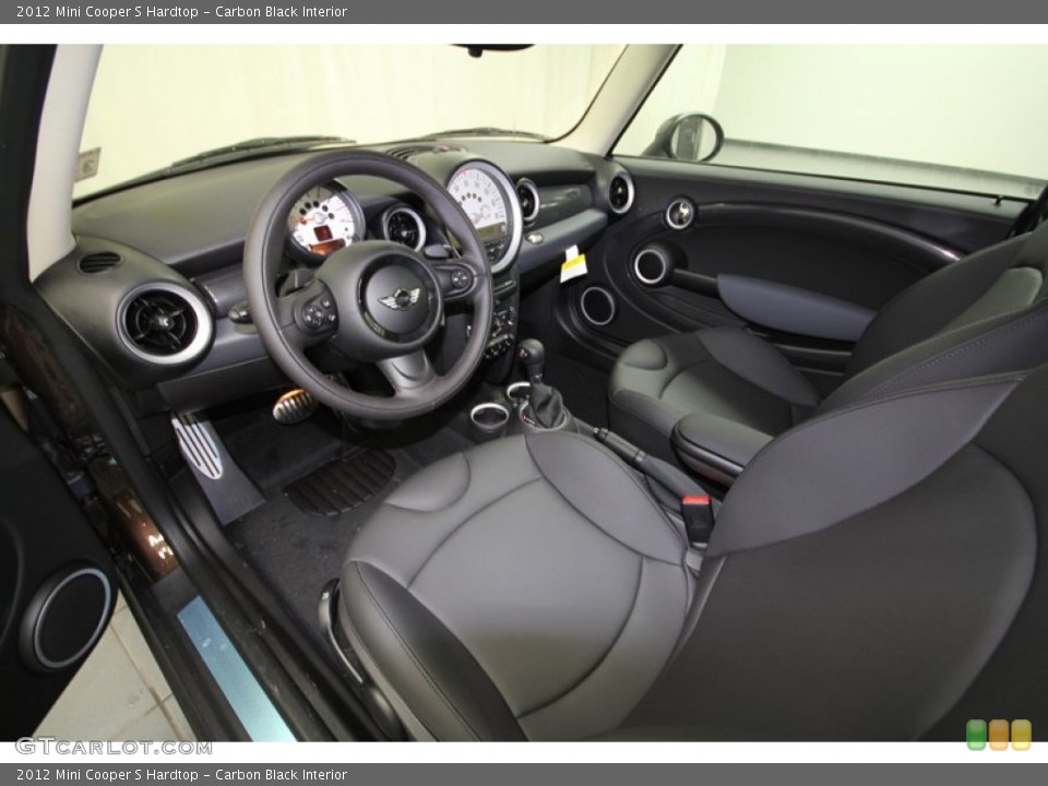 Carbon Black Interior Photo for the 2012 Mini Cooper S Hardtop #62117681