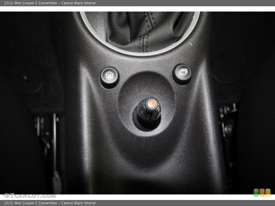 Carbon Black Interior Controls for the 2012 Mini Cooper S Convertible #62118018