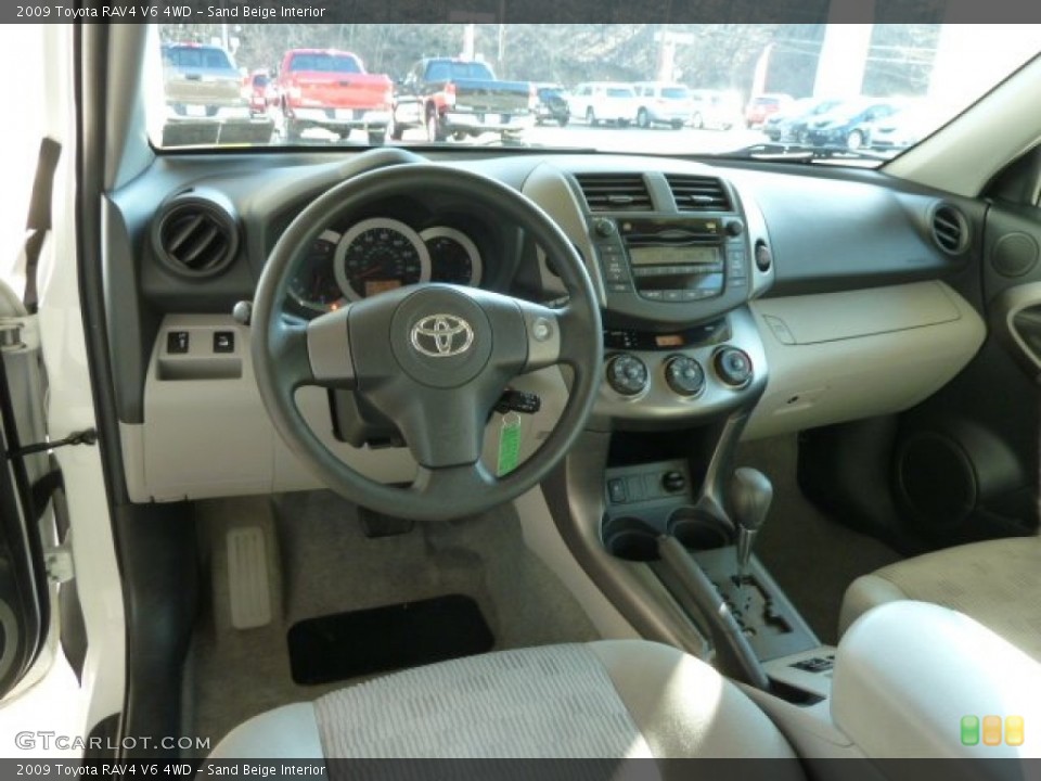 Sand Beige Interior Photo for the 2009 Toyota RAV4 V6 4WD #62118668