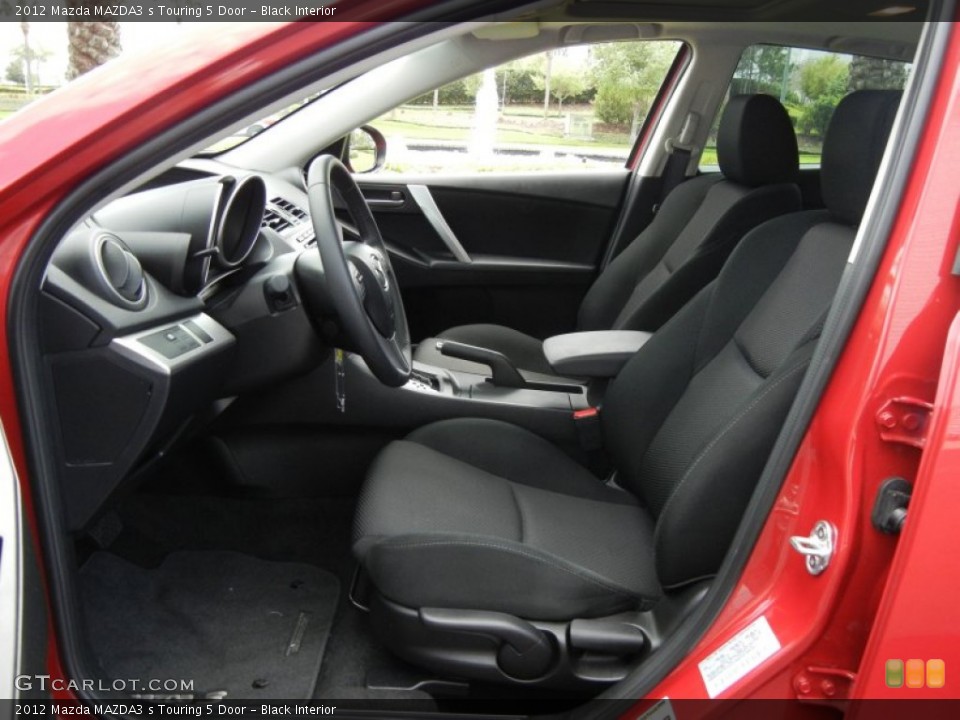 Black Interior Photo for the 2012 Mazda MAZDA3 s Touring 5 Door #62120939