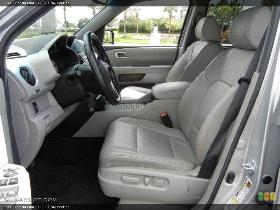 Gray Interior Photo for the 2010 Honda Pilot EX-L #62121215