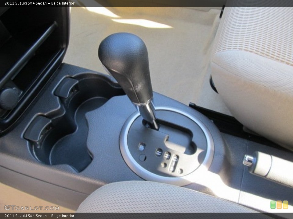 Beige Interior Transmission for the 2011 Suzuki SX4 Sedan #62124905