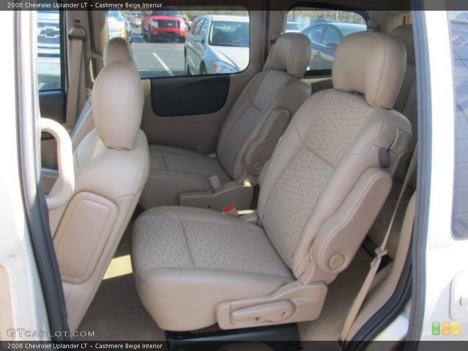 Cashmere Beige Interior Rear Seat for the 2008 Chevrolet Uplander LT #62125163