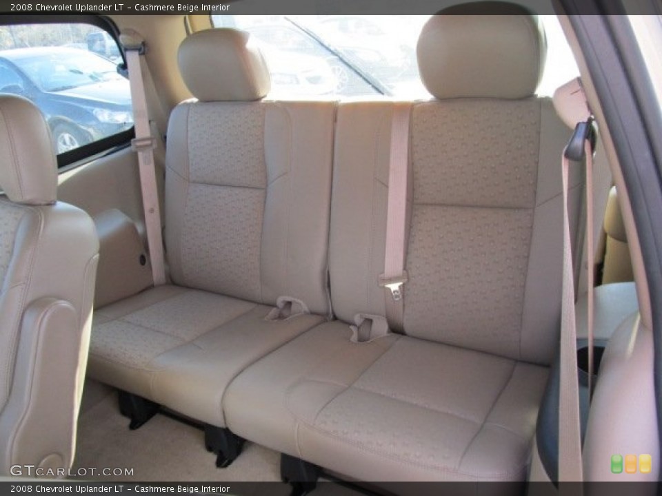 Cashmere Beige Interior Rear Seat for the 2008 Chevrolet Uplander LT #62125172