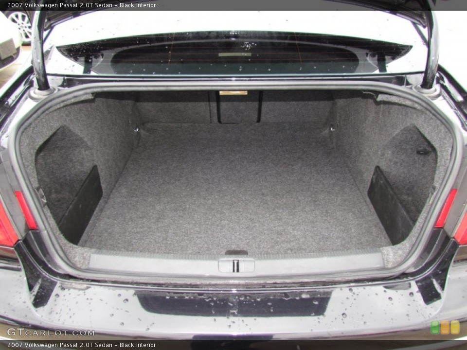 Black Interior Trunk for the 2007 Volkswagen Passat 2.0T Sedan #62125418