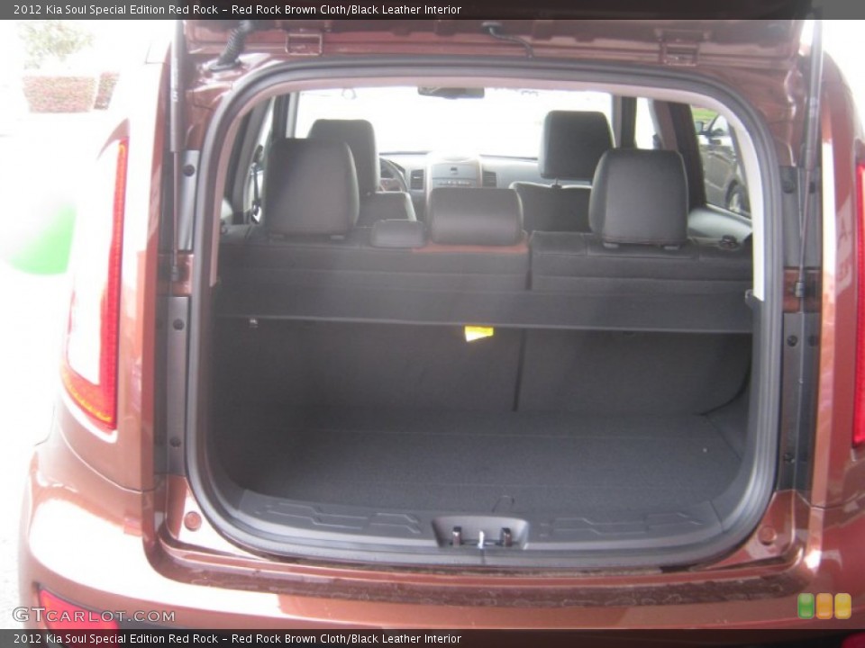 Red Rock Brown Cloth/Black Leather Interior Trunk for the 2012 Kia Soul Special Edition Red Rock #62127761