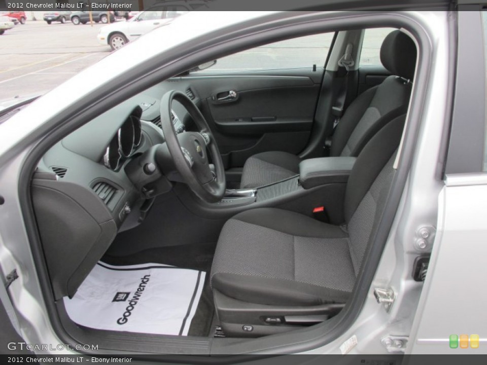 Ebony Interior Photo for the 2012 Chevrolet Malibu LT #62137377