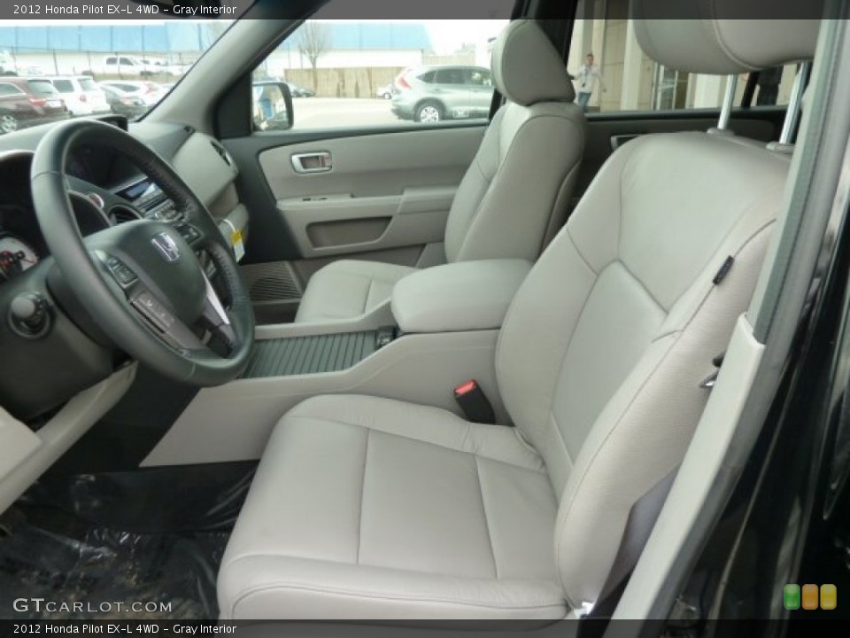 Gray Interior Photo for the 2012 Honda Pilot EX-L 4WD #62139725