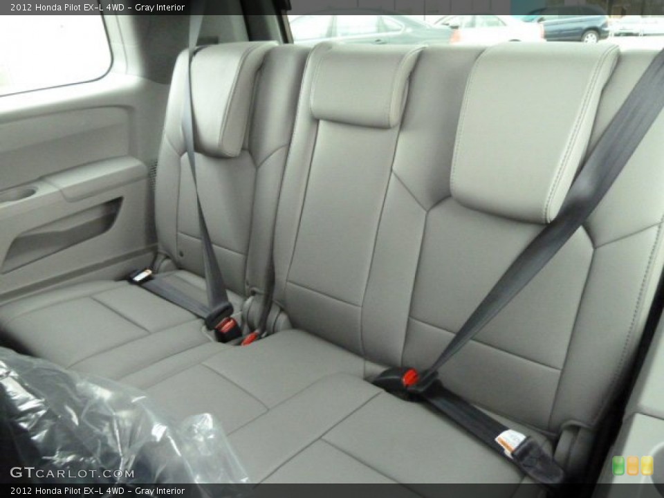 Gray Interior Photo for the 2012 Honda Pilot EX-L 4WD #62139744