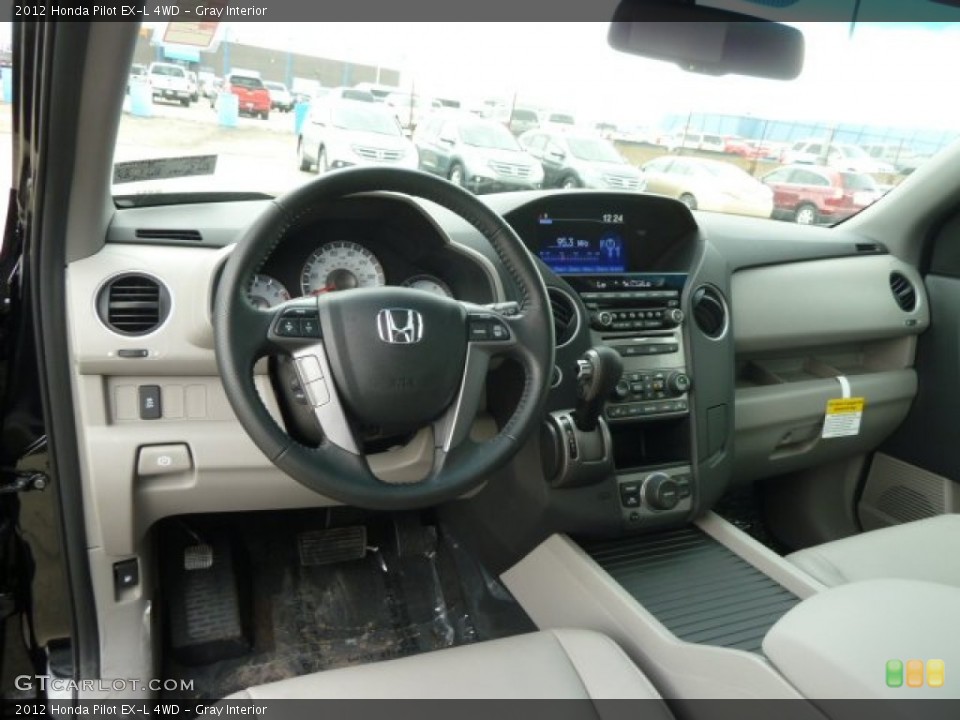 Gray Interior Dashboard for the 2012 Honda Pilot EX-L 4WD #62139761