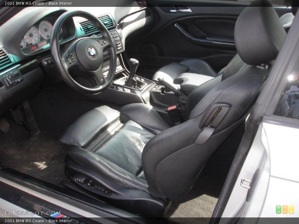 Black Interior Photo for the 2001 BMW M3 Coupe #62142288