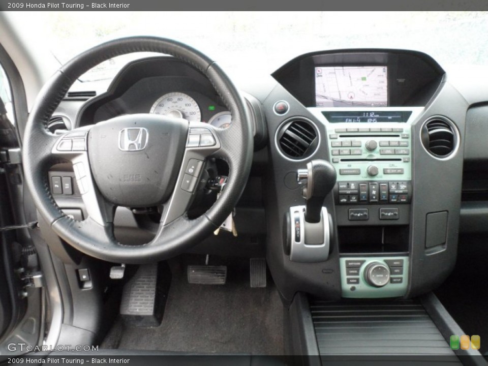 Black Interior Dashboard for the 2009 Honda Pilot Touring #62143477
