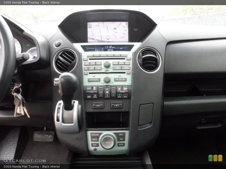 Black Interior Controls for the 2009 Honda Pilot Touring #62143492