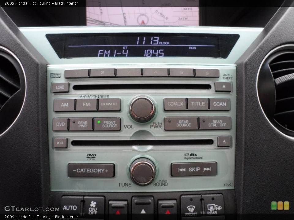 Black Interior Audio System for the 2009 Honda Pilot Touring #62143513