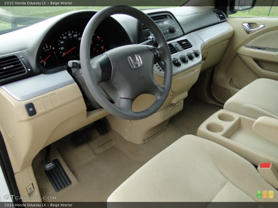 Beige Interior Photo for the 2010 Honda Odyssey LX #62143808