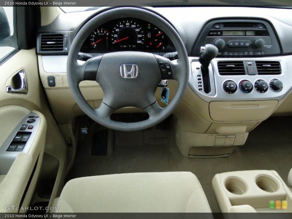 Beige Interior Dashboard for the 2010 Honda Odyssey LX #62143885