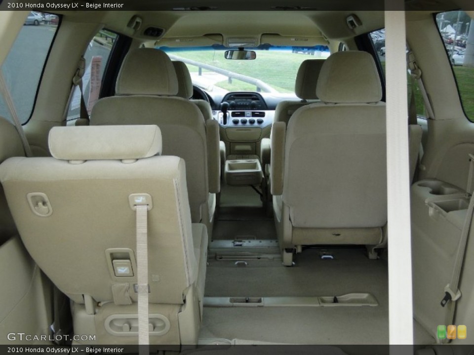 Beige Interior Trunk for the 2010 Honda Odyssey LX #62143974