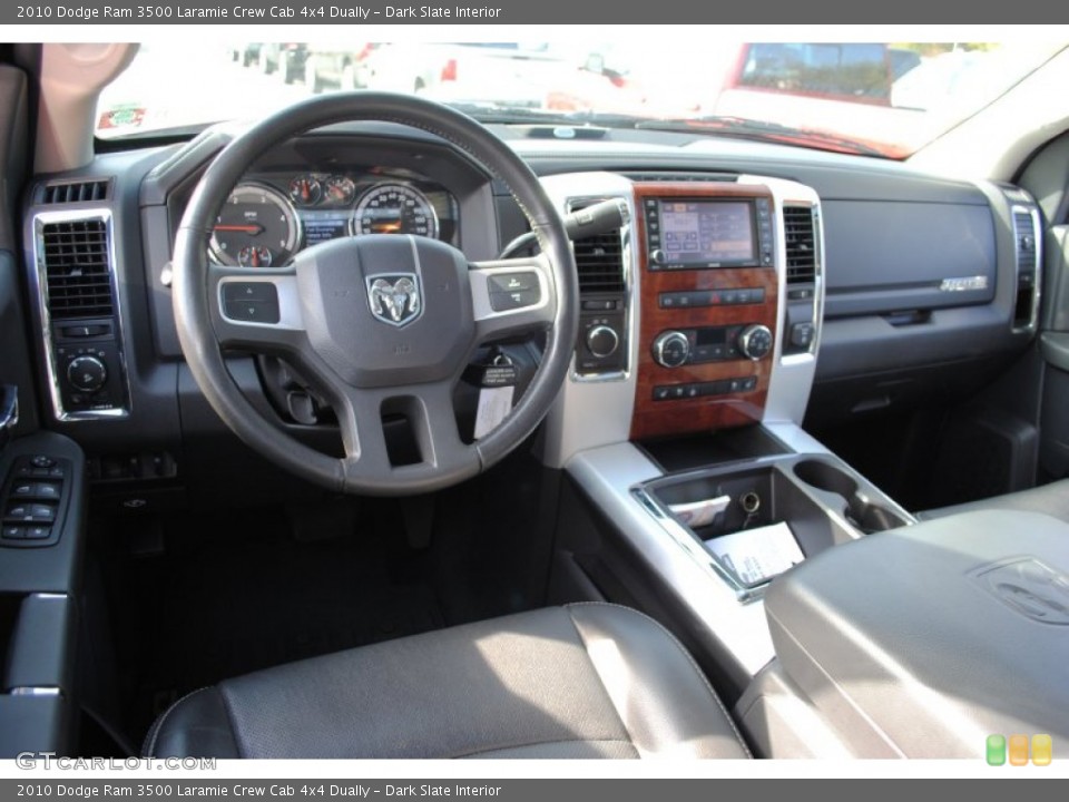 Dark Slate Interior Dashboard for the 2010 Dodge Ram 3500 Laramie Crew Cab 4x4 Dually #62144523
