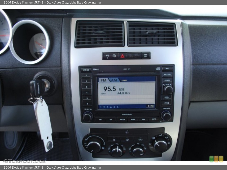 Dark Slate Gray/Light Slate Gray Interior Controls for the 2006 Dodge Magnum SRT-8 #62145052