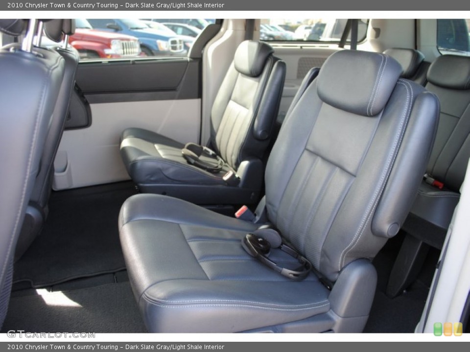 Dark Slate Gray/Light Shale Interior Rear Seat for the 2010 Chrysler Town & Country Touring #62145158