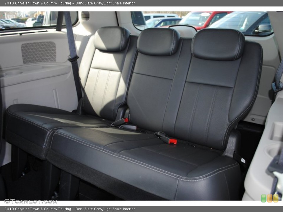 Dark Slate Gray/Light Shale Interior Rear Seat for the 2010 Chrysler Town & Country Touring #62145166